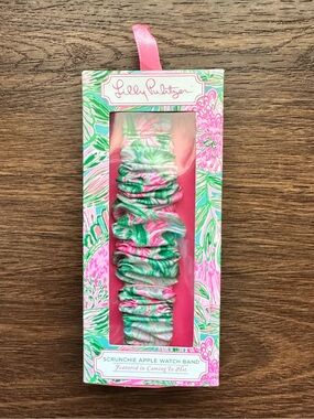 Lilly Pulitzer Scrunchie Apple Watch Band